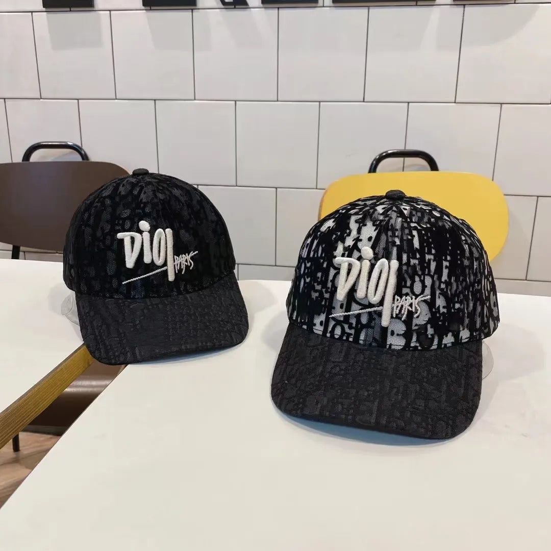 D-Luxe Oblique Embroidered Baseball Cap