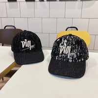D-Luxe Oblique Embroidered Baseball Cap