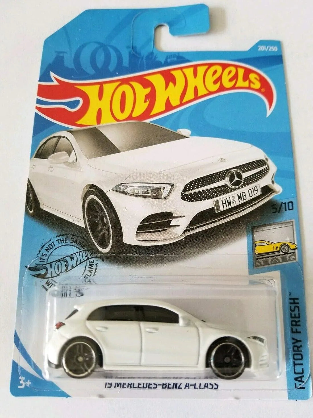 Hot Wheels '19 Mercedes Benz A-Class Turbo Vehicle