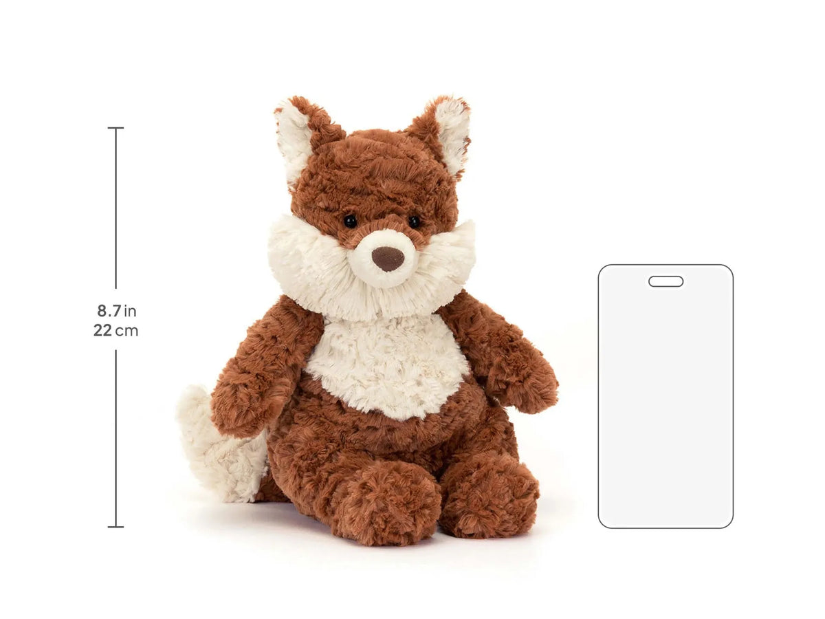 JC Woodland Russet Fox Plush