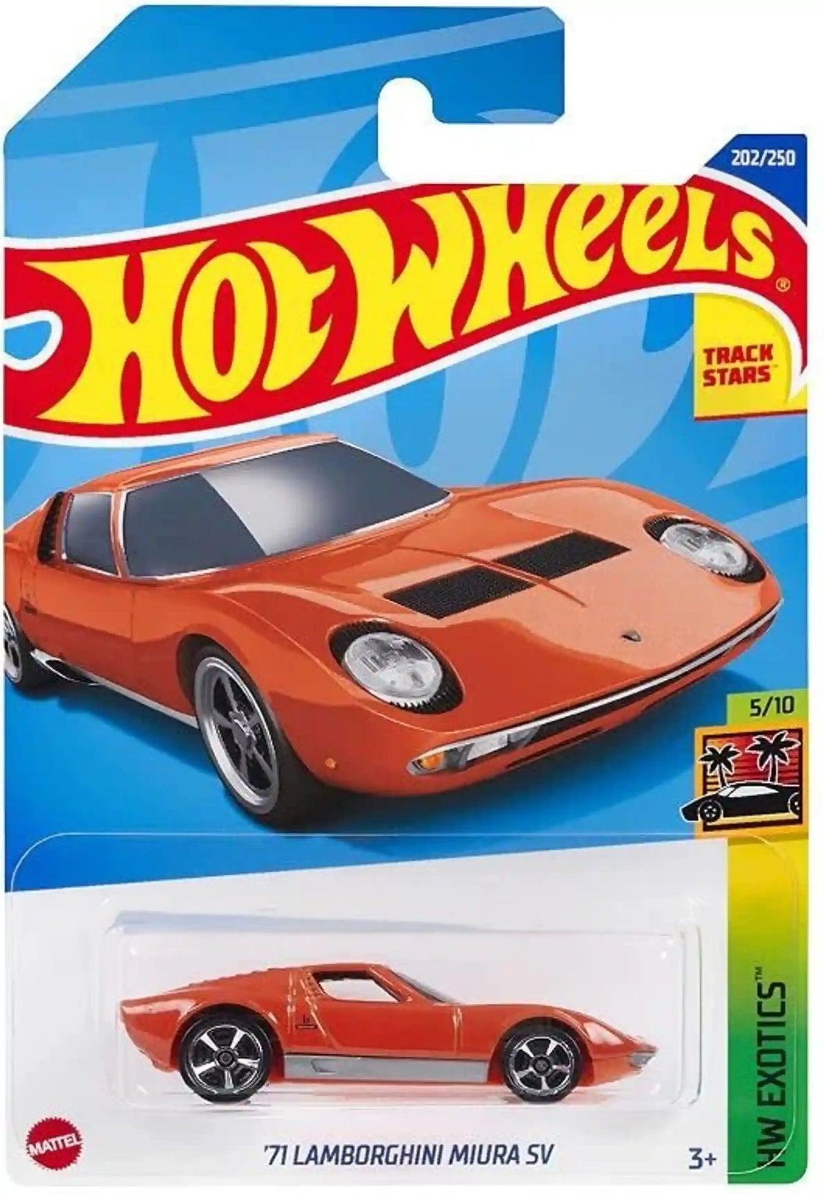 Hot Wheels '71 Lamborghini Miura SV Vehicle