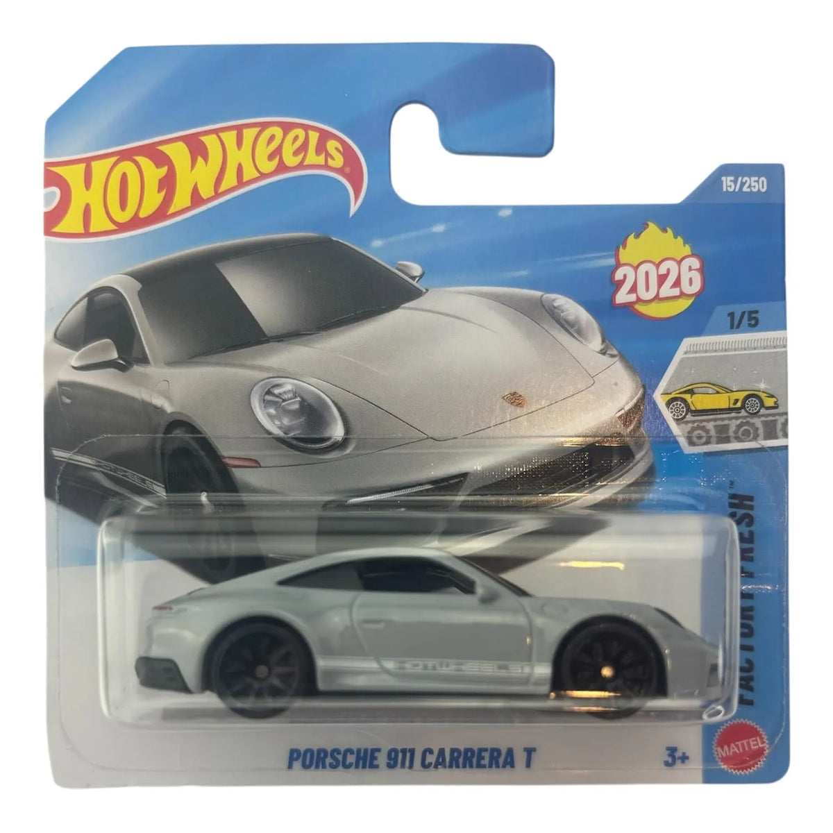 Hot Wheels Porsche 911 Carrera T Factory Fresh Vehicle