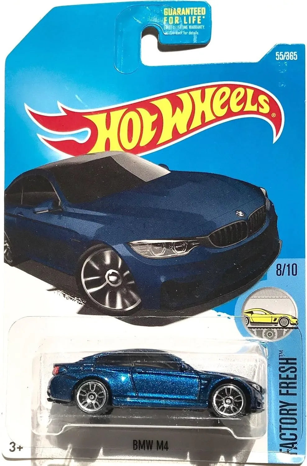 Hot Wheels Factory Fresh BMW M4 Yas Marina Blue Coupe