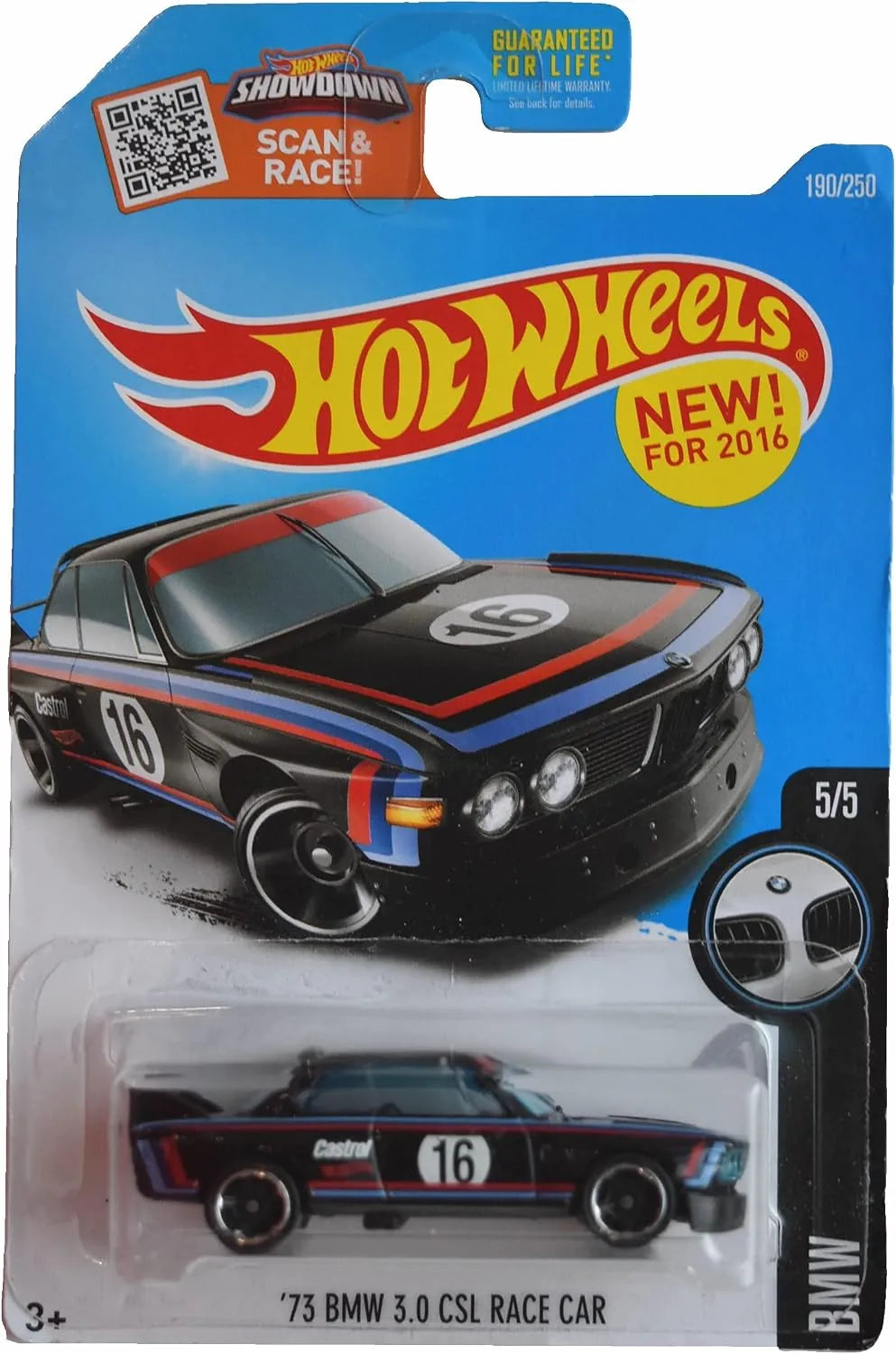 Hot Wheels HW BMW '73 BMW 3.0 CSL Alpine Track Edition