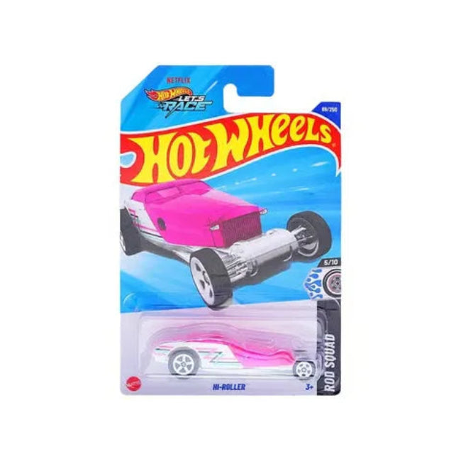 Hot Wheels Rod Squad Hi-Roller Let's Race Vehicle