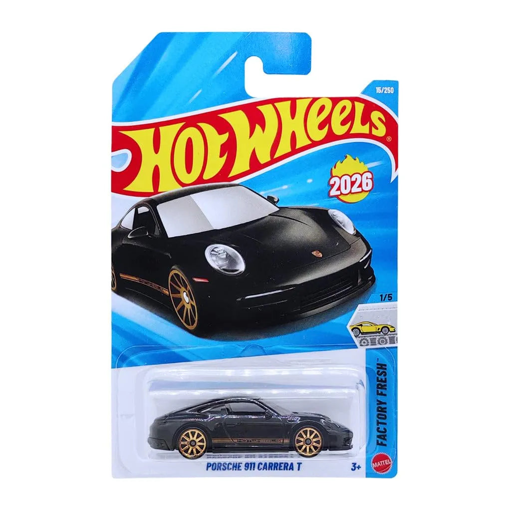Hot Wheels Porsche 911 Carrera T Factory Fresh Vehicle