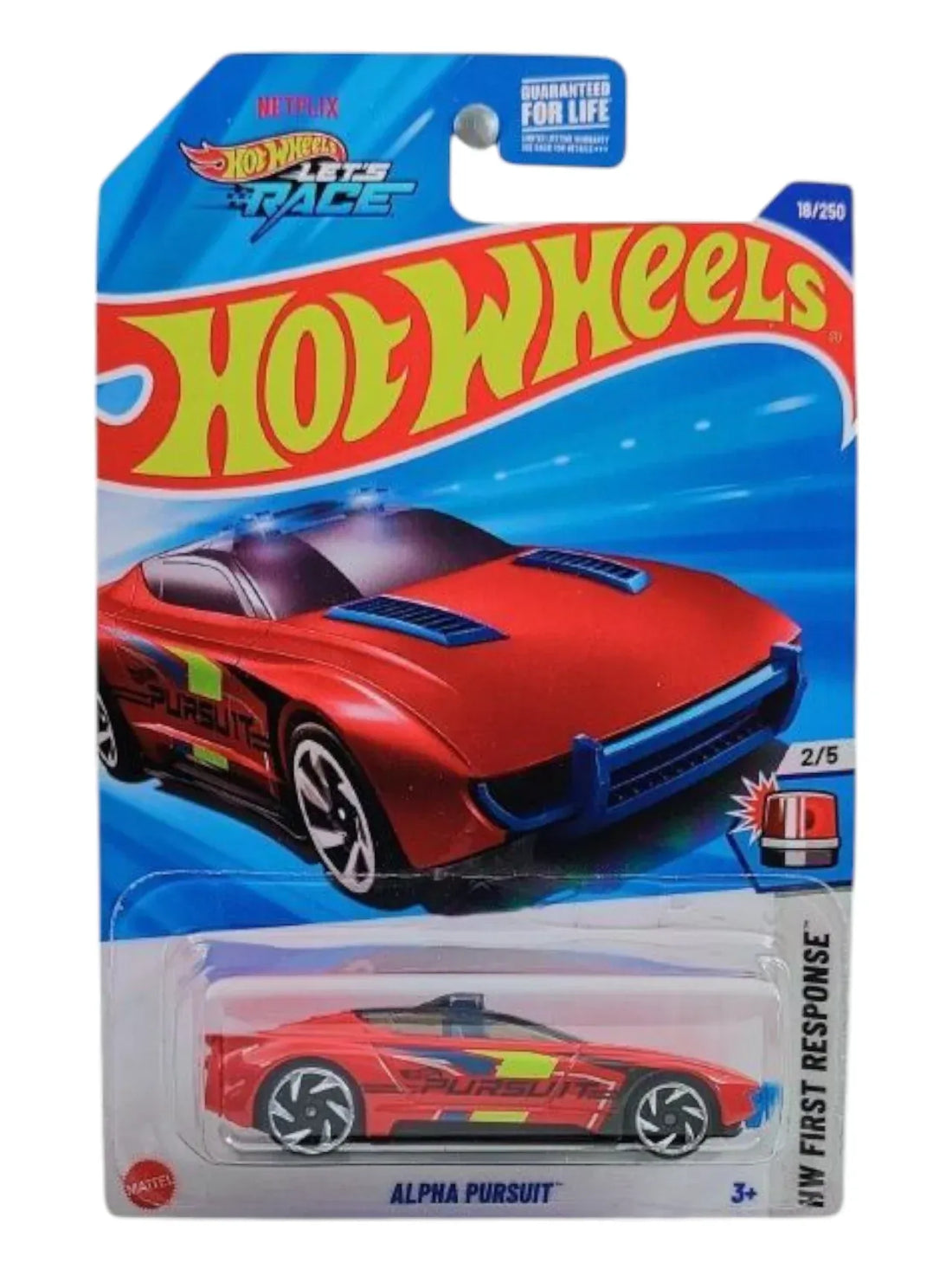 Hot Wheels Alpha Pursuit Interceptor Vehicle