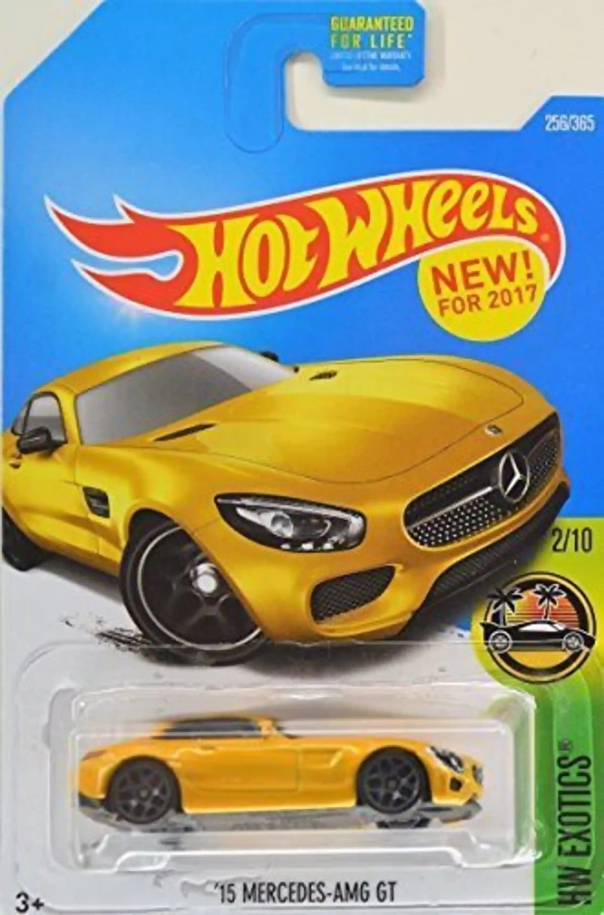 Hot Wheels '15 Mercedes-AMG GT Exotic Track Vehicle