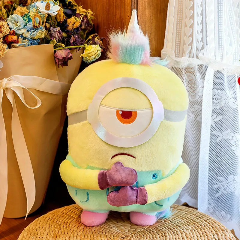 Minions Rainbow Unicorn Velvet Plush