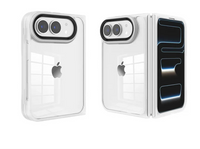 Shield Clear Flat Back Shockproof Case (For iPhone Duo)
