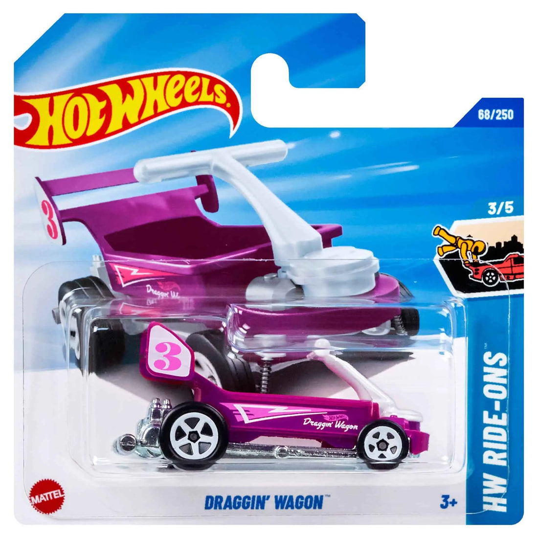 Hot Wheels HW Ride-Ons Draggin' Vehicle