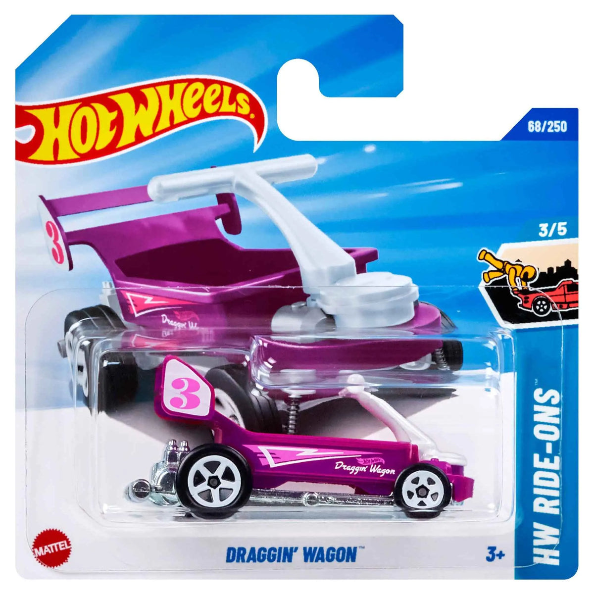 Hot Wheels HW Ride-Ons Draggin' Vehicle