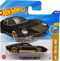 Hot Wheels '71 Lamborghini Miura SV Vehicle
