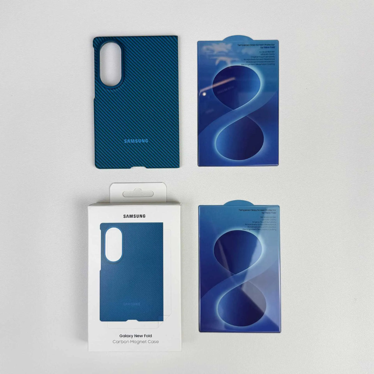 Samsung Carbon Magnetic Phone Case (For Z Fold 8)