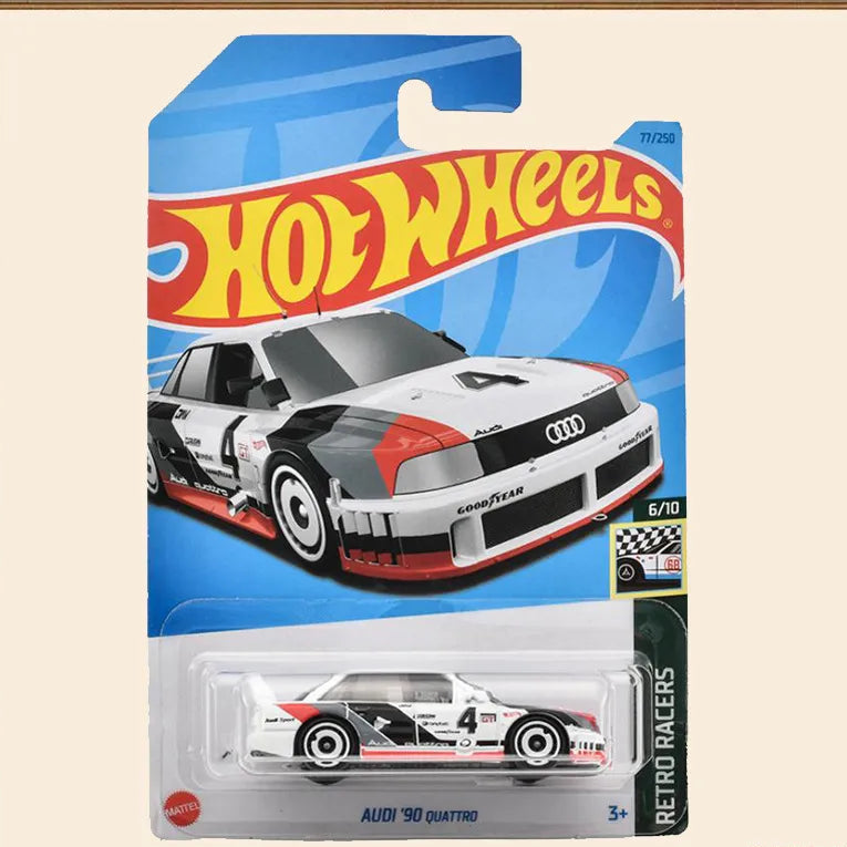 Hot Wheels Audi '90 Quattro Retro Racers Car
