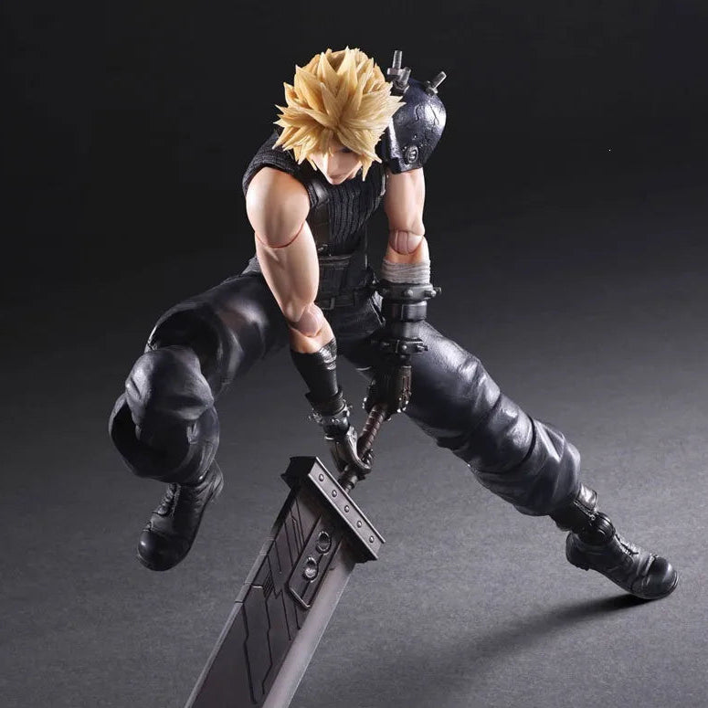Play Arts Kai Final Fantasy VII Remake Cloud Strife Figurine