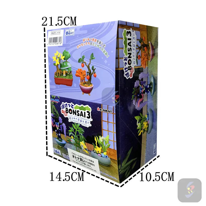 Re-Ment Pokemon Bonsai 3 Desktop Blind Box Figure
