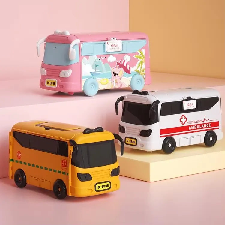 Koala Tour Bus Pretend Play Kids Set