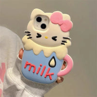 Kawaii Kitty Phone Case for iPhone 11/12/12pro max/13/13pro/13pro max/14/14pro/14pro max/15/15pro/15pro max PN6972 - Bear Hugs