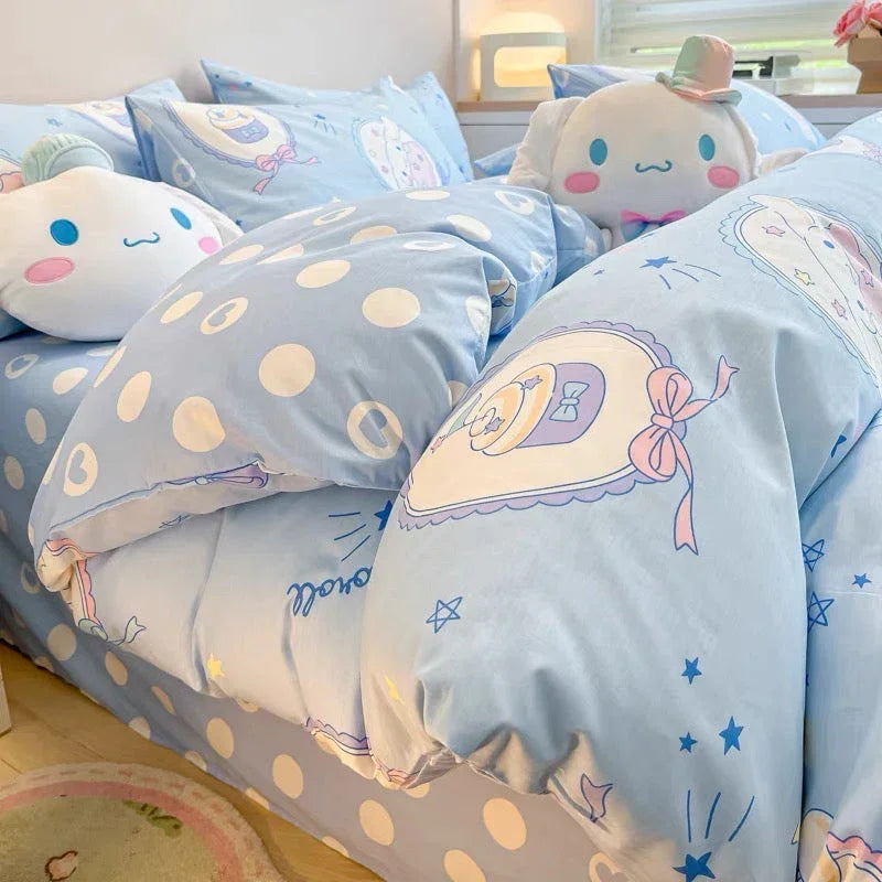 Kawaii Anime Bedding Set PN6882 - Bear Hugs