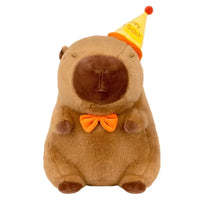 Birthday Hat Capybara Plushie