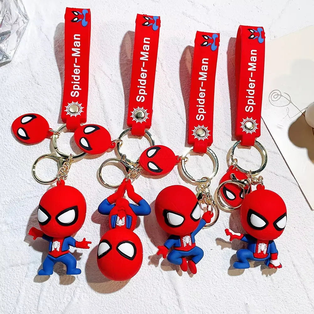 Classic Spiderman 3D Keychain