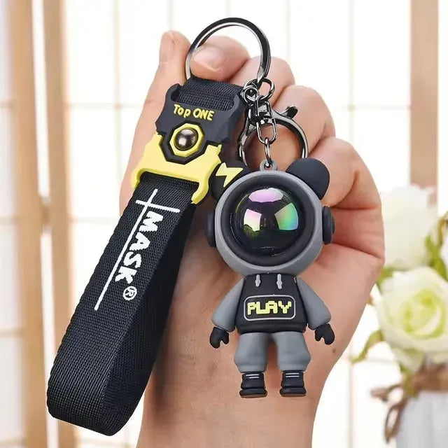 Sporty Bear 3D Keychain