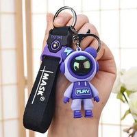 Sporty Bear 3D Keychain