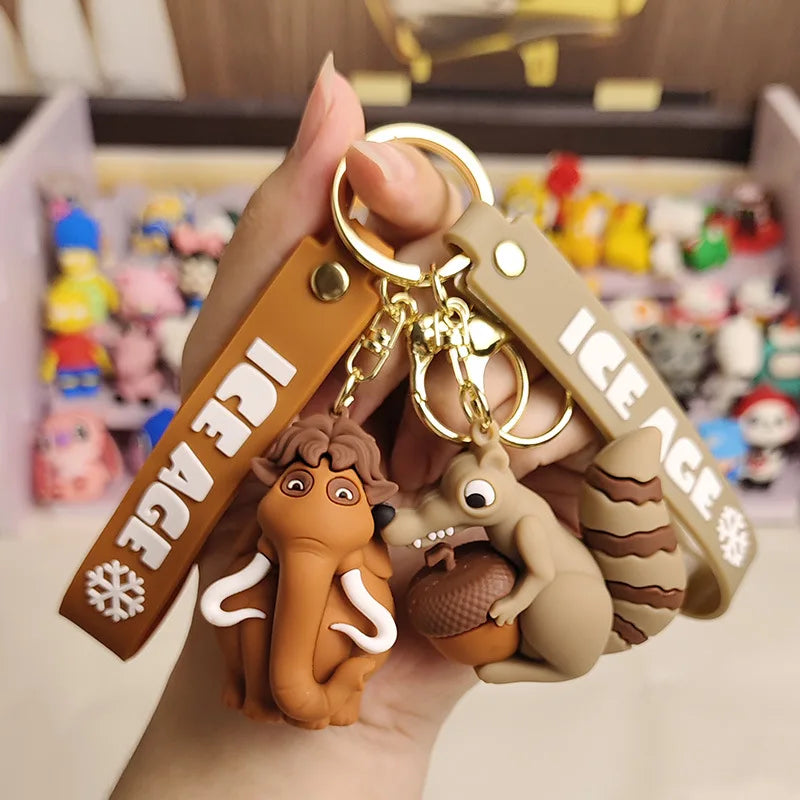 Ice Age Movie Characters Keychain