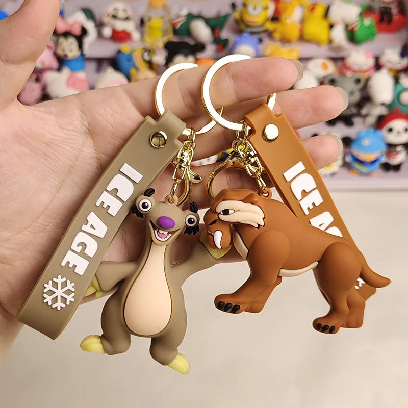 Ice Age Movie Characters Keychain