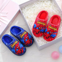 Spiderman Cartoon Comfy Slippers