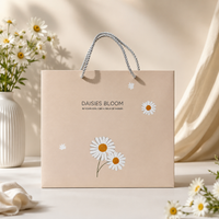 Daisies Bloom Aesthetic Paper Gift Bag