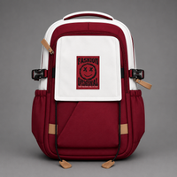 Urban Commuter Colorblock College Backpack