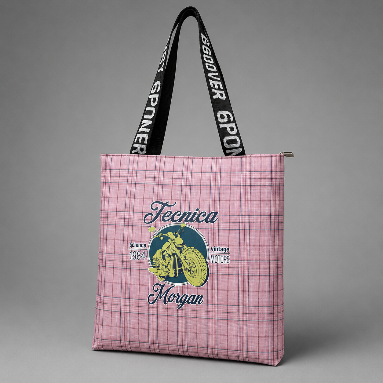Retro Velocity Carryall Canvas Tote