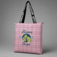 Retro Velocity Carryall Canvas Tote