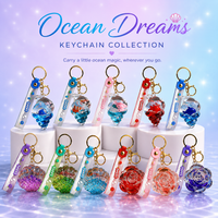 Ocean Bloom Mystery Charm Keychain