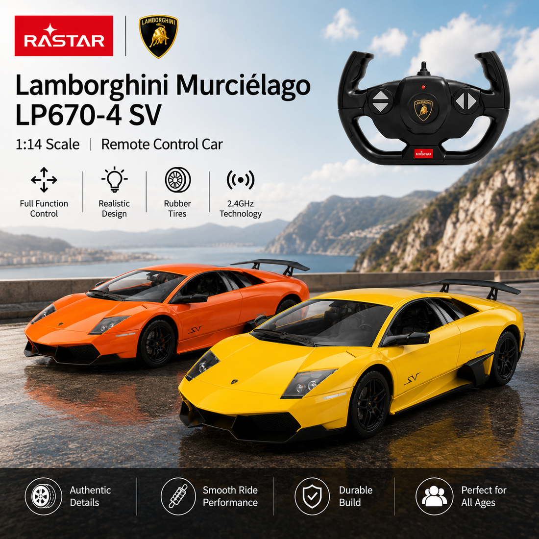 Rastar 1:14 Lamborghini Murcielago LP670-4 Hypercar