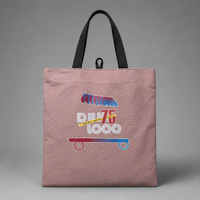 Retro Velocity Carryall Canvas Tote