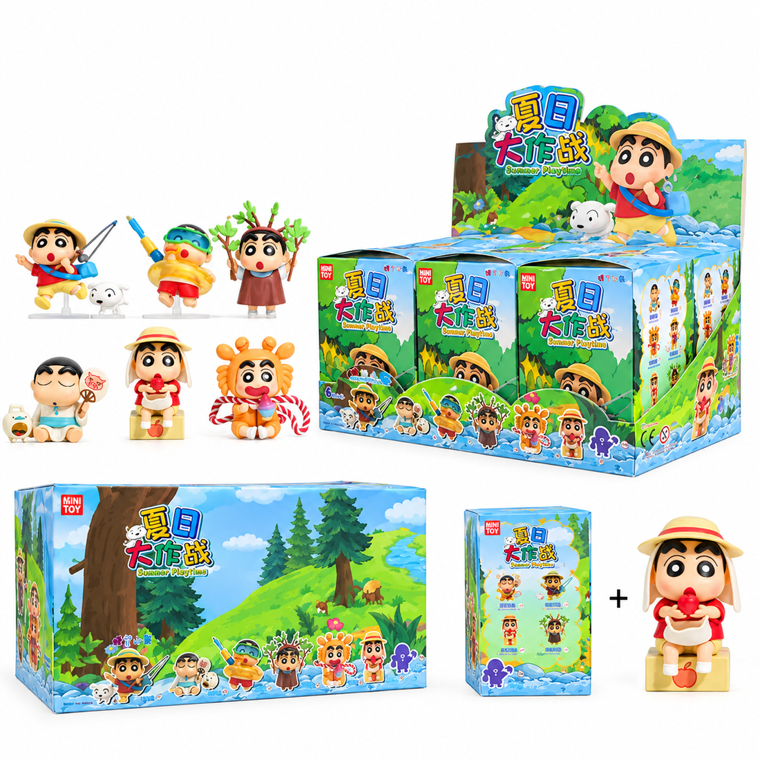 Crayon Shinchan Summer Playtime Vacation Blind Box