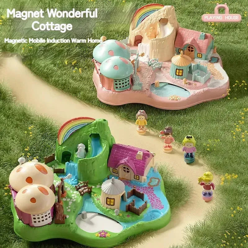 Magnetic Kids Magical World House Game