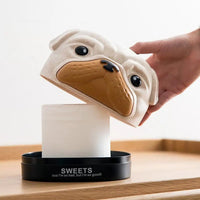 Adorable Dog Face Tissue Box