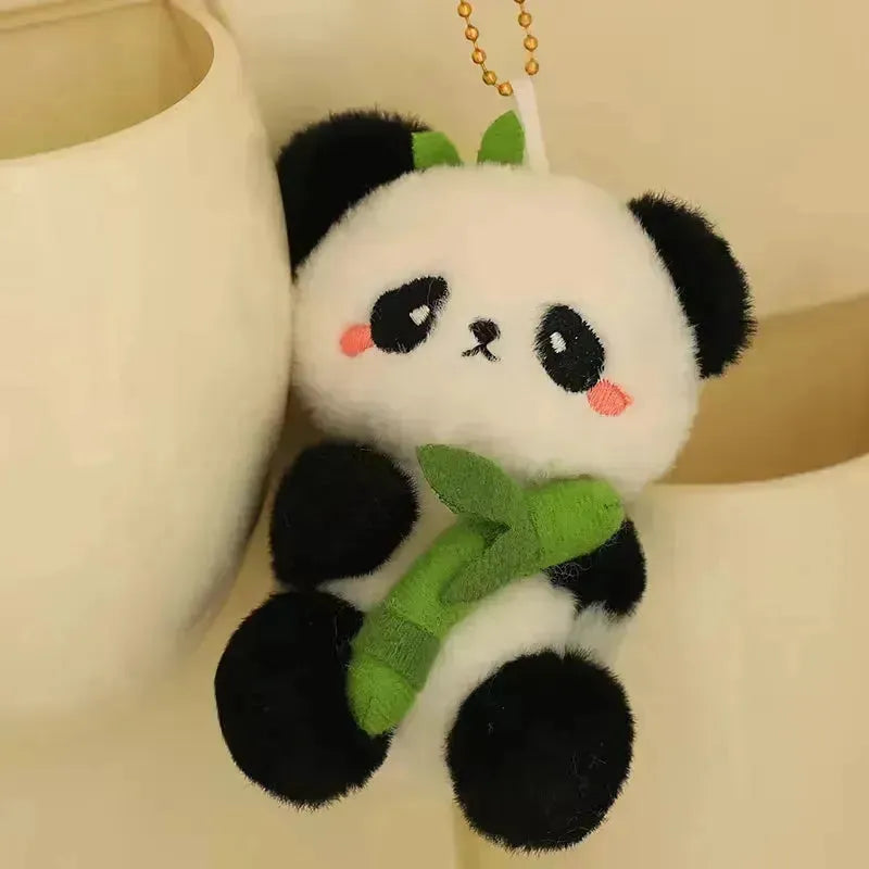 Bamboo Panda Plush Keychain