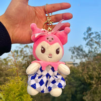 Kuromi Frock Plush Keychain