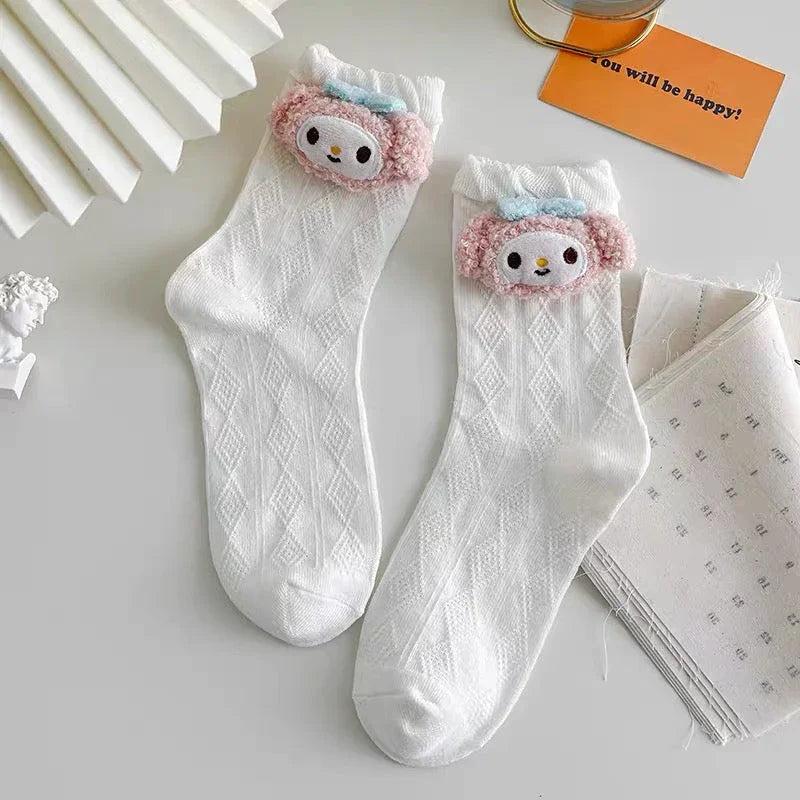 Cute Anime Socks PN7096 - Bear Hugs