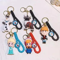 Frozen Friends 3D Silicone Keychain