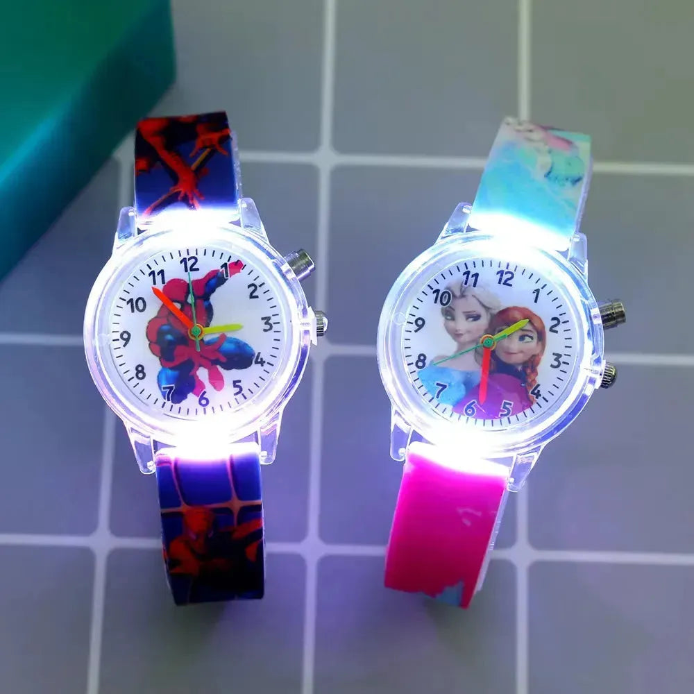 Spiderman and Frozen Kids Watch