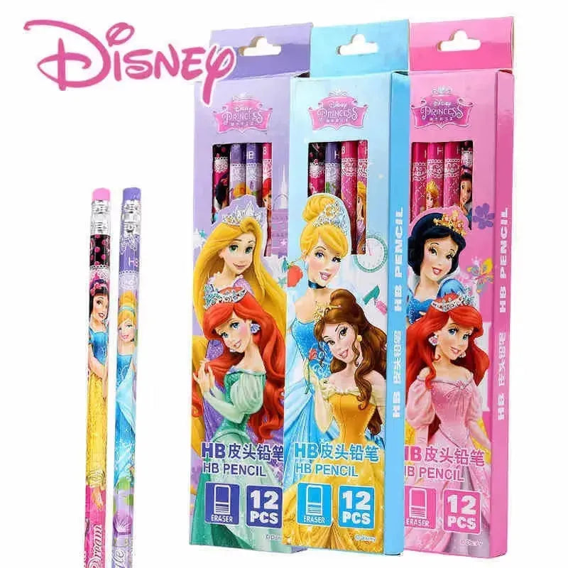 Disney Princess Pencil Set (12 Pcs)