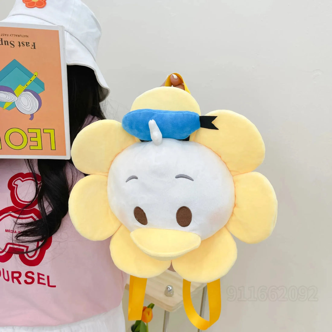 Cute Donald Duck Plush Bag