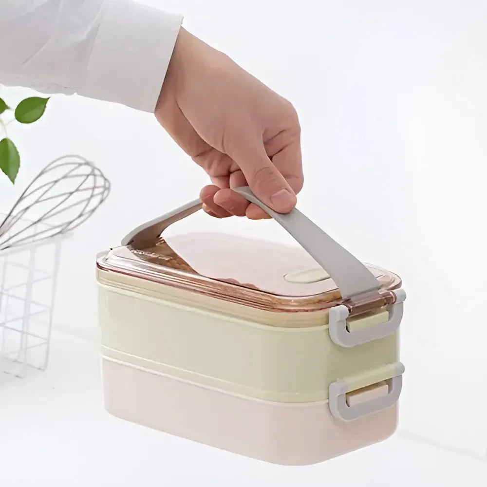 Foodie Double Layer Lunch Box