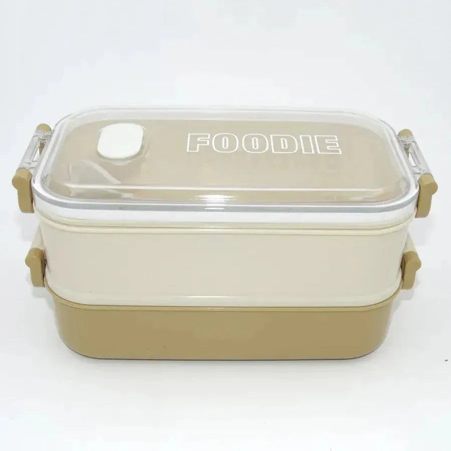 Foodie Double Layer Lunch Box